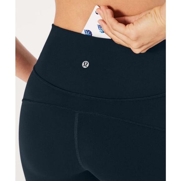 Lululemon in Movement 7/8 Tights Nocturnal Teal Blue Leggings size 6 - Picture 13 of 16